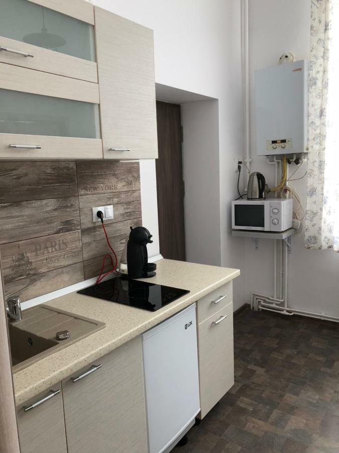 Savas Studio Apartment Sibiu Bagian luar foto