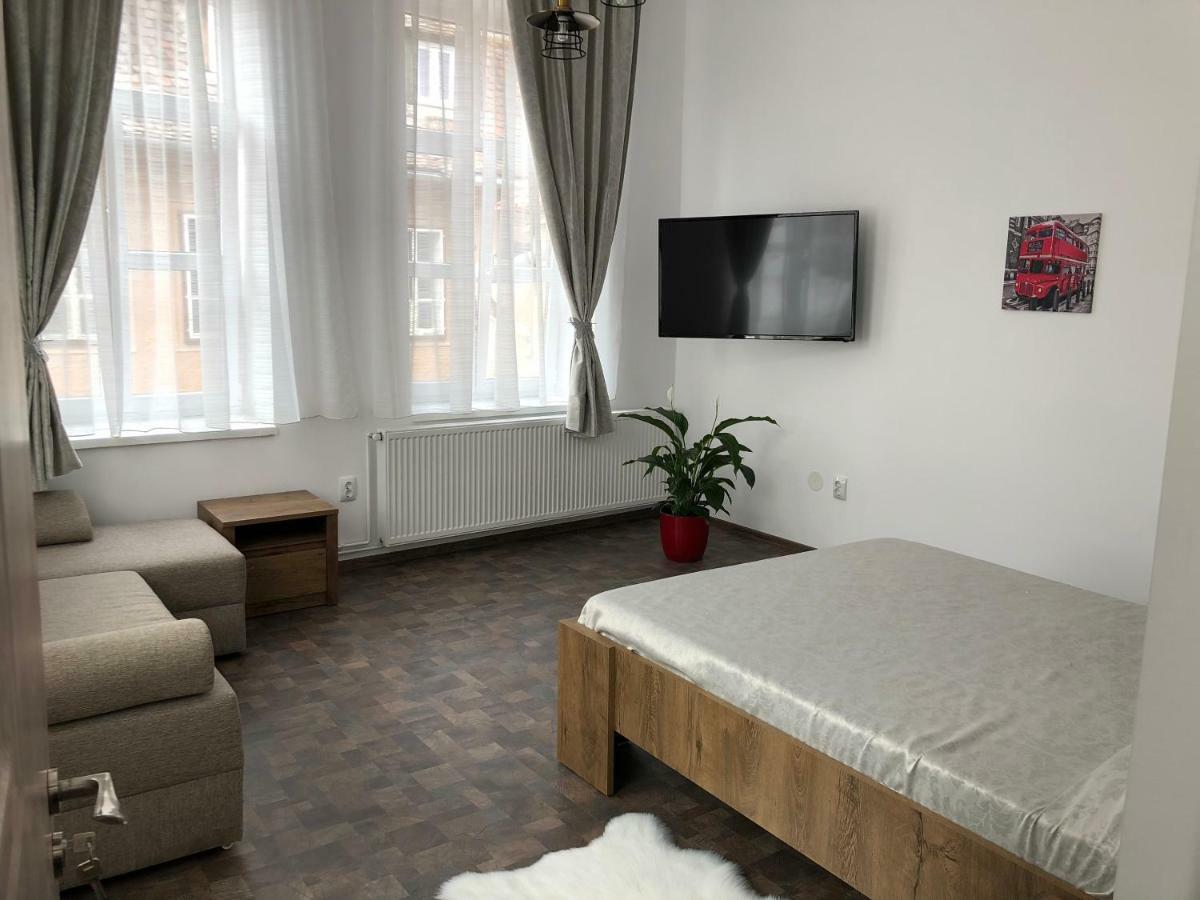 Savas Studio Apartment Sibiu Bagian luar foto